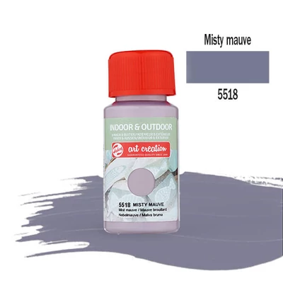 Art Creation Indoor&Outdoor akrilna boja, 50 ml - 5518 Misty mauve