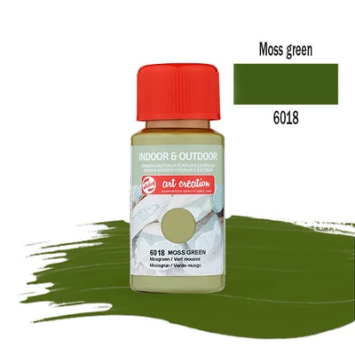 Art Creation Indoor&Outdoor akrilna boja, 50 ml - 6018 Moss green