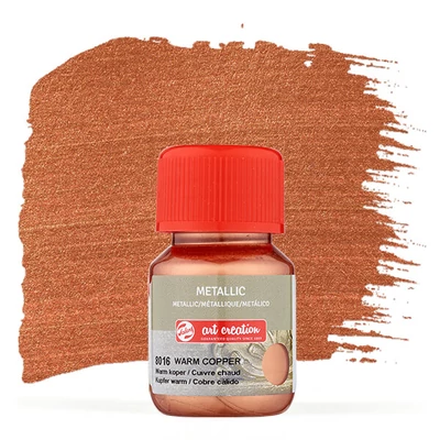 Art Creation Metalik akrilna boja, 30 ml - 8016 Topli bakar