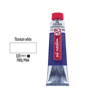 Talens Art Creation uljana boja, 40 ml - 105, Titanium white