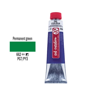 Talens Art Creation uljana boja, 40 ml - 662, Permanent green