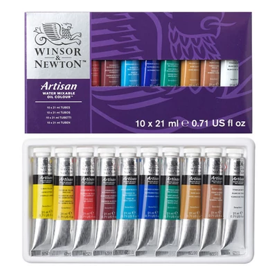 Winsor&amp;Newton Artisan set uljanih boja na bazi vode - 10x21 ml