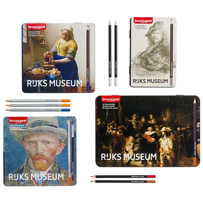 Bruynzeel Rijks Museum set olovaka u boji - 24 dijela, Vermeer: Žena koja lije mlijeko