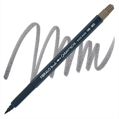 Caran d'Ache Fibralo Brush Pen -902, sepia 10