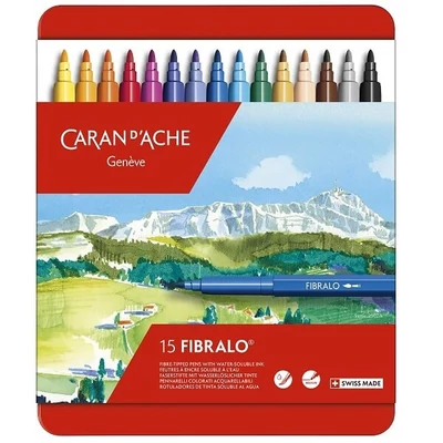 Caran d'Ache Fibralo set flomastera - 15 kom