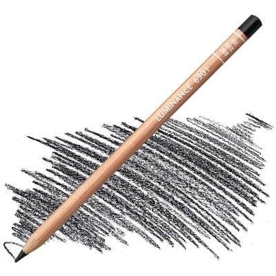 Caran d'Ache Luminance 6901 olovka u boji - 009, black