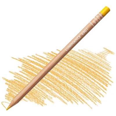 Caran d'Ache Luminance 6901 olovka u boji - 034, yellow ochre