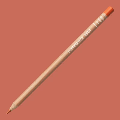 Caran d'Ache Luminance 6901 olovka u boji - 044, terracotta