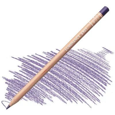 Caran d'Ache Luminance 6901 olovka u boji - 129, violet brown