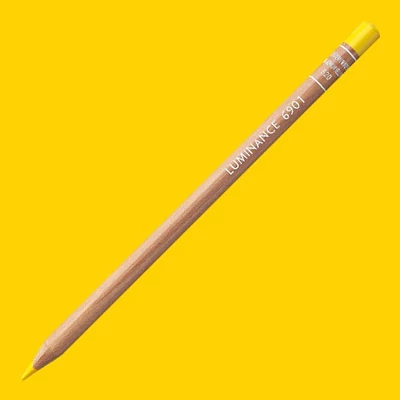 Caran d'Ache Luminance 6901 olovka u boji - 520, medium cadmium yellow (imitation)