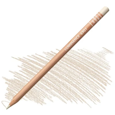 Caran d'Ache Luminance 6901 olovka u boji - 842, raw umber 10%