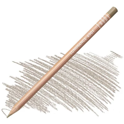 Caran d'Ache Luminance 6901 olovka u boji - 846, raw umber 50%