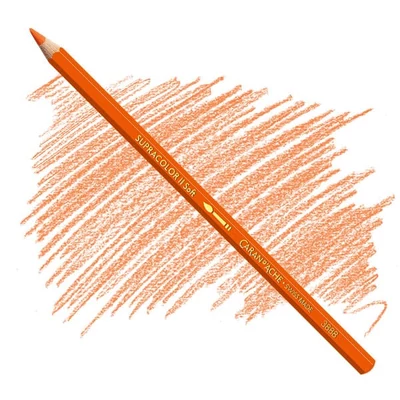 Caran d'Ache Supracolor Mekana vodena olovka - 040, crvenkasto narančasta
