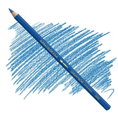 Caran d'Ache Supracolor Mekana vodena olovka - 150, safirno plava