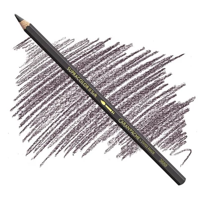 Caran d'Ache Supracolor Mekana vodena olovka - 409, charcoal grey