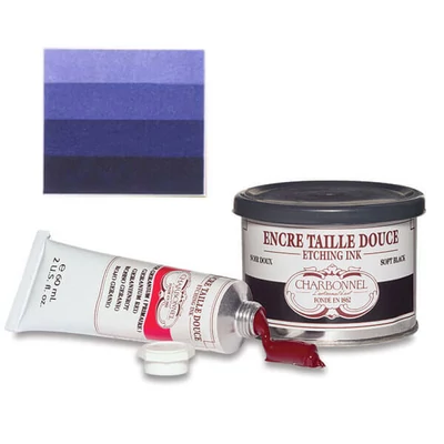 Charbonnel boja za jetkanje, 60 ml - concentrated blue