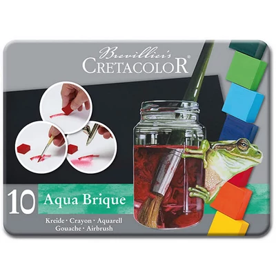 Cretacolor Aqua Brique set akvarel kreda, 10 kom