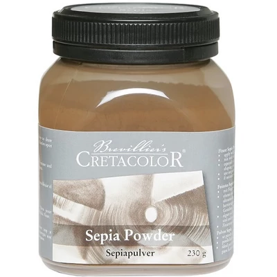 Cretacolor sepia prah, 230 g