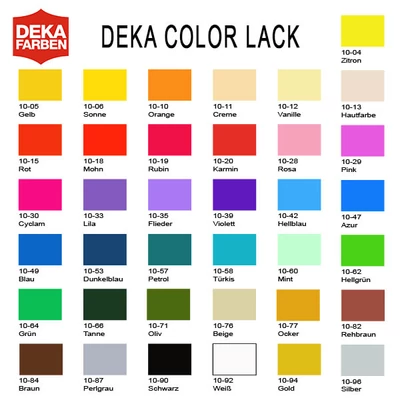 Deka Color Lack sjajna akrilna boja 25 ml - u raznim bojama