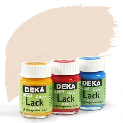 Deka Color Lack sjajna akrilna boja 25 ml - 13 boja tijela