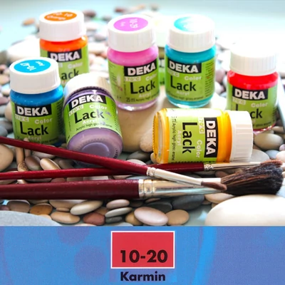 Deka Color Lack sjajna akrilna boja 25 ml - 20 karmin