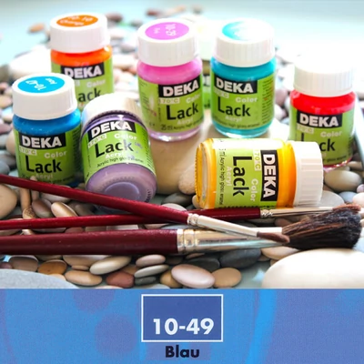 Deka Color Lack sjajna akrilna boja 25 ml - 49 plava
