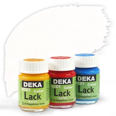 Deka Color Lack sjajna akrilna boja 25 ml - 92 bijela