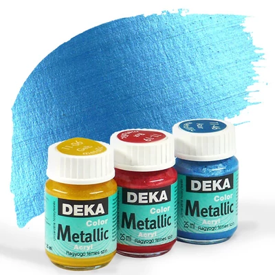 Deka Color Metalik metalik akrilna boja 25 ml - 46 azurno plava