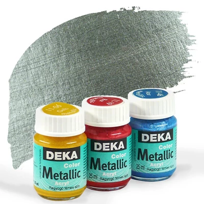 Deka Color Metalik metalik akrilna boja 25 ml - 96 srebro