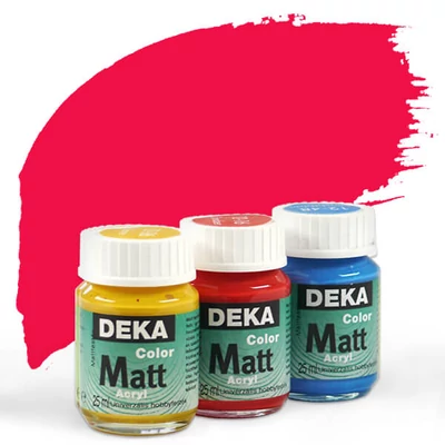 Deka Color Matt akrilna boja 25 ml - 20 karmin