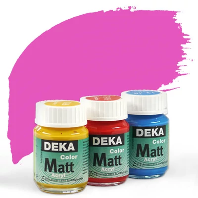 Deka Color Matt akrilna boja 25 ml - 29 roza