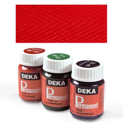 Deka Trajna tekstilna boja za lagane materijale - 20 karmin