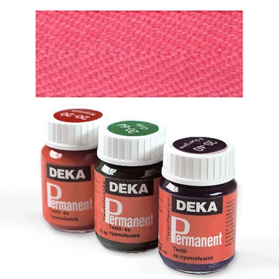 Deka Trajna boja za tekstil za svijetle materijale - 28 roza