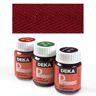 Deka Trajna tekstilna boja za svijetle materijale - 32 bordo