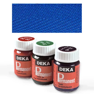 Deka Trajna tekstilna boja za svijetle materijale - 49 plava