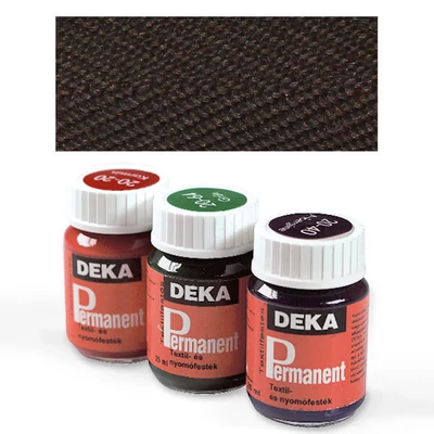 Deka Trajna boja za tekstil za svijetle materijale - 85 tamno smeđa