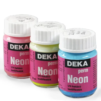Deka Perm Neon boja za tkanine 25 ml - u raznim bojama
