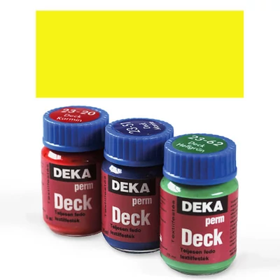 Deka Perm Deck boja za tamni materijal - 04 limun