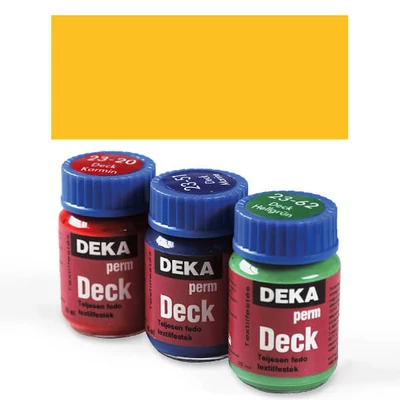 Deka Perm Deck boja za tamni materijal - 05 žuta