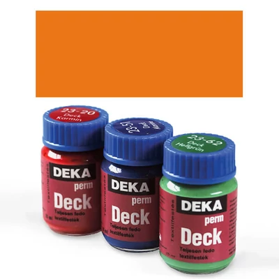 Deka Perm Deck boja za tamni materijal - 10 narančasta