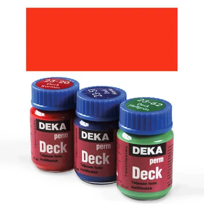 Deka Perm Deck boja za za tamni materijal - 17 grimizno crvena
