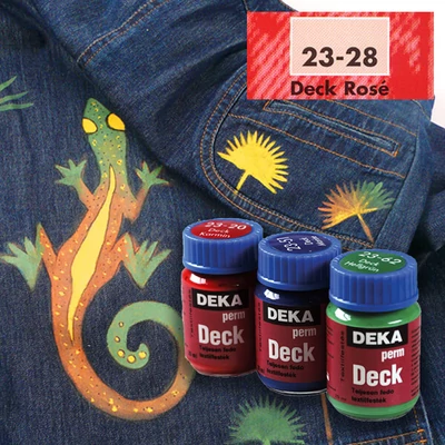 Deka Perm Deck boja za tamni materijal - 28 ružičasta
