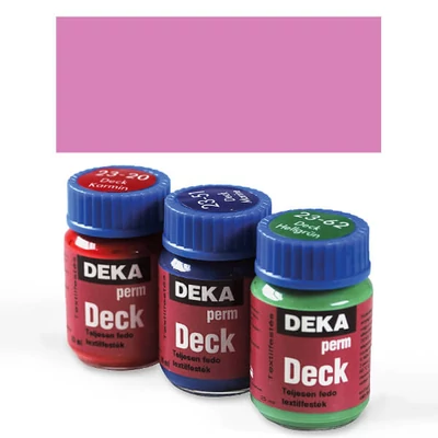 Deka Perm Deck tekstilna boja za tamni materijal - 29 roza