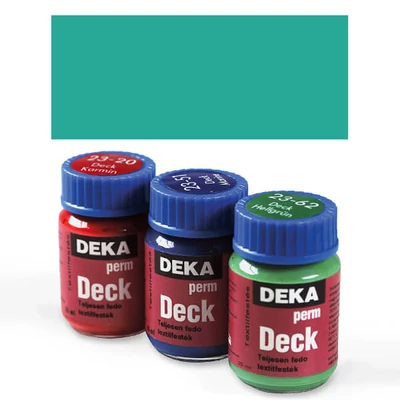 Deka Perm Deck boja za tamni materijal - 58 tirkizna