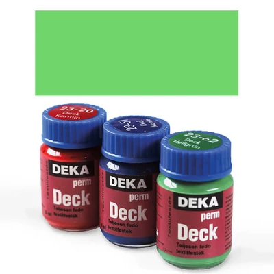 Deka Perm Deck boja za tamni materijal - 62 svijetlo zelena