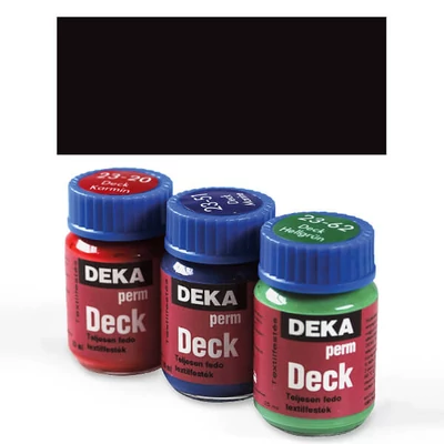 Deka Perm Deck boja za tamni materijal - 90 crna