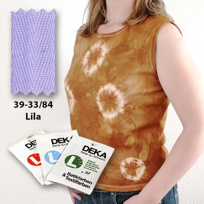 Deka batik boja 10 g - ljubičasta