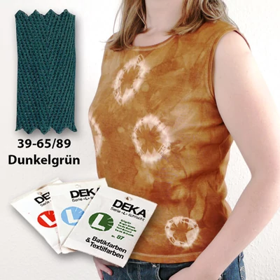 Deka batik boja 10 g - tamno zelena