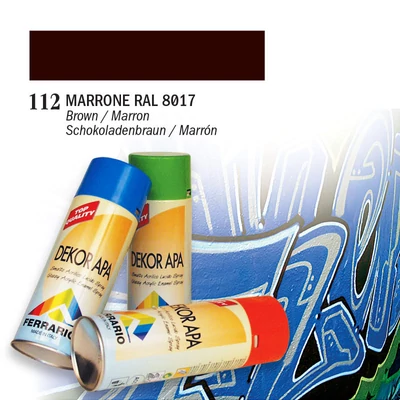 Dekor APA akrilna boja u spreju, 400 ml - 112, marrone