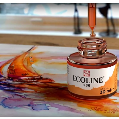 Talens Ecoline tekuća akvarel boja,30 ml - u različitim bojama